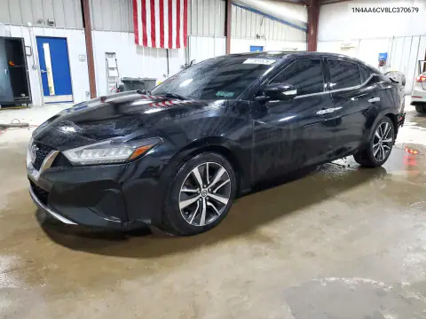 2020 Nissan Maxima Sv VIN 1N4AA6CV8LC370679 фото 1