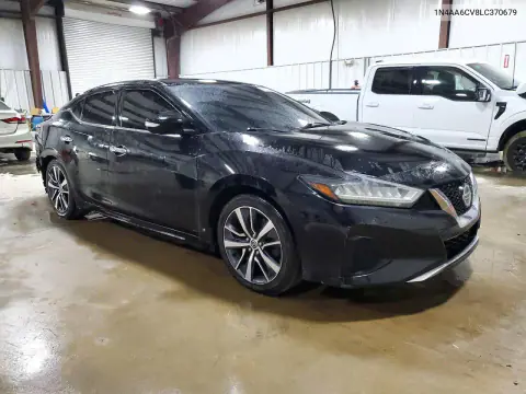 2020 Nissan Maxima Sv VIN 1N4AA6CV8LC370679 фото 4