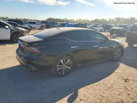 2020 Nissan Maxima Sv VIN 1N4AA6CV4LC365348 фото 3