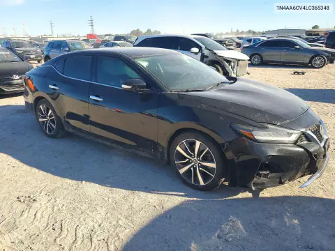 2020 Nissan Maxima Sv VIN 1N4AA6CV4LC365348 фото 4