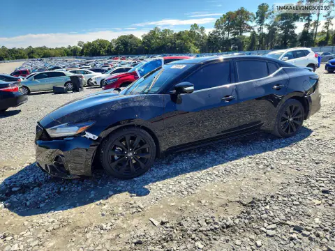 1N4AA6EV3NC508290 — 2022 Nissan Maxima, Задняя часть, фото до ремонта