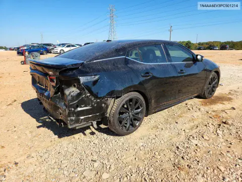 2023 Nissan Maxima Sr VIN 1N4AA6EV3PC501214 фото 3