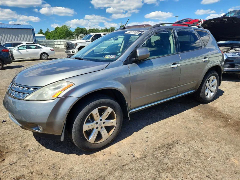 2006 NISSAN MURANO VIN JN8AZ08W76W508222 фото 1