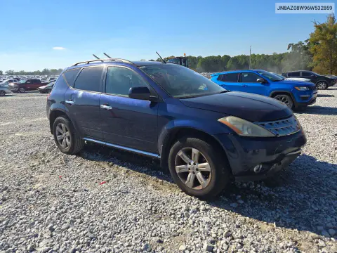 2006 Nissan Murano Sl VIN JN8AZ08W96W532859 фото 4