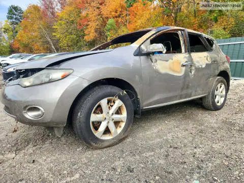 JN8AZ18W09W114944 — 2009 Nissan Murano, Пожар, фото до ремонта