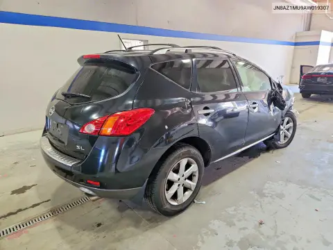 2010 Nissan Murano S VIN JN8AZ1MU9AW019307 фото 3