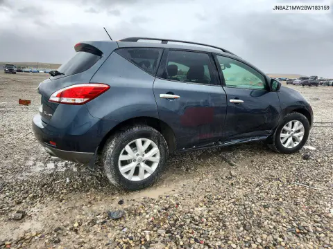 2011 Nissan Murano S VIN JN8AZ1MW2BW183159 фото 3
