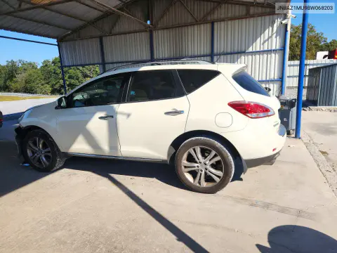 2011 Nissan Murano S VIN JN8AZ1MU9BW068203 фото 2