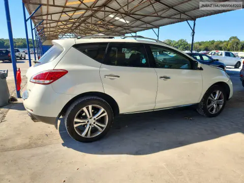 2011 Nissan Murano S VIN JN8AZ1MU9BW068203 фото 3