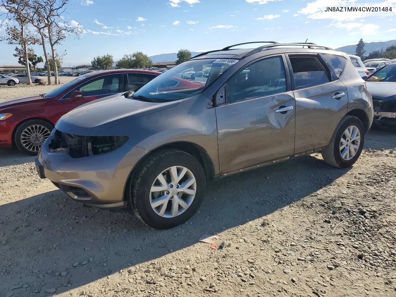 2012 Nissan Murano S VIN JN8AZ1MW4CW201484 фото 1