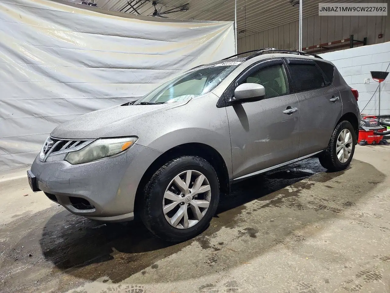 2012 Nissan Murano S VIN JN8AZ1MW9CW227692 фото 1