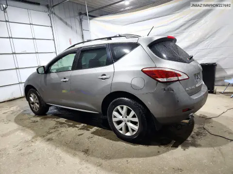 2012 Nissan Murano S VIN JN8AZ1MW9CW227692 фото 2