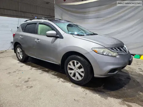 2012 Nissan Murano S VIN JN8AZ1MW9CW227692 фото 4