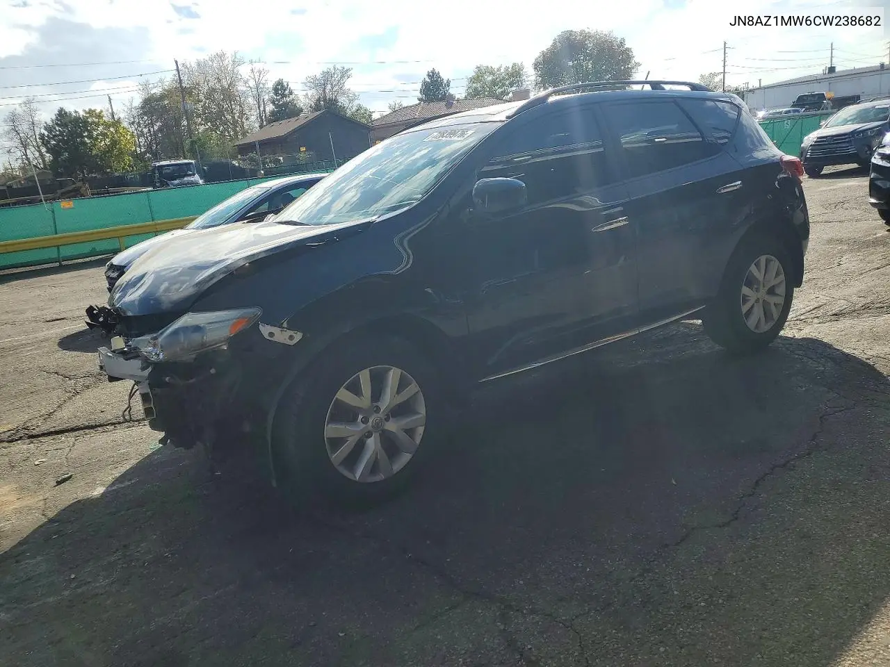 2012 Nissan Murano S VIN JN8AZ1MW6CW238682 фото 1