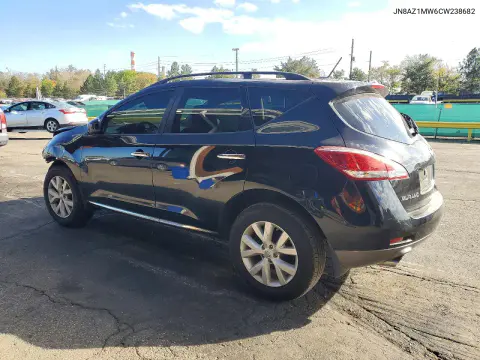 2012 Nissan Murano S VIN JN8AZ1MW6CW238682 фото 2