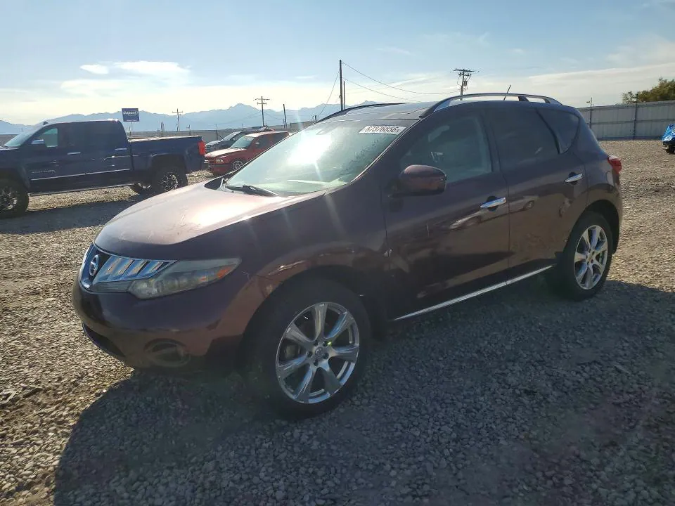 2013 NISSAN MURANO VIN JN8AZ1MW5DW310392 фото 1