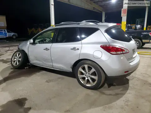 2013 Nissan Murano S VIN JN8AZ1MW1DW313760 фото 2