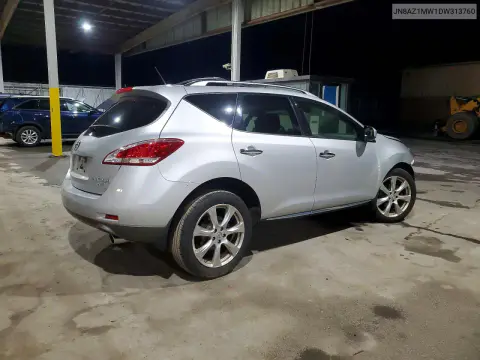2013 Nissan Murano S VIN JN8AZ1MW1DW313760 фото 3