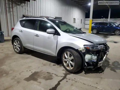 2013 Nissan Murano S VIN JN8AZ1MW1DW313760 фото 4