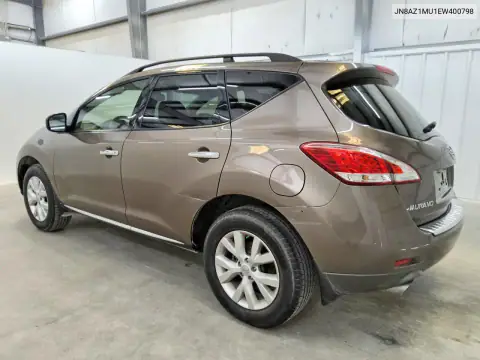 JN8AZ1MU1EW400798 — 2014 Nissan Murano, фото 2 с аукциона Copart 15.10.2026, Механические повреждения