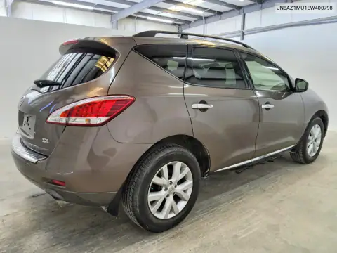 JN8AZ1MU1EW400798 — 2014 Nissan Murano, фото 3 с аукциона Copart 15.10.2026, Механические повреждения