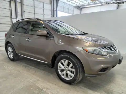 JN8AZ1MU1EW400798 — 2014 Nissan Murano, фото 4 с аукциона Copart 15.10.2026, Механические повреждения