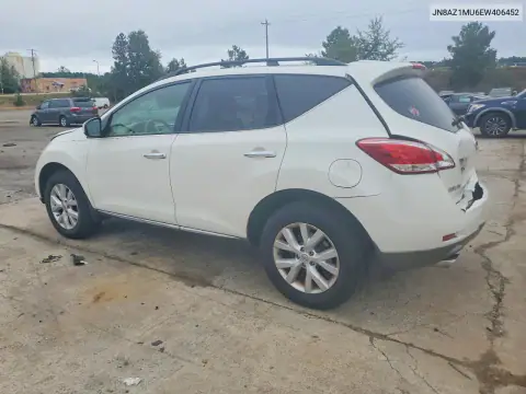 JN8AZ1MU6EW406452 — 2014 Nissan Murano, фото 2 с аукциона Copart, Задняя часть