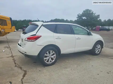 JN8AZ1MU6EW406452 — 2014 Nissan Murano, фото 3 с аукциона Copart, Задняя часть
