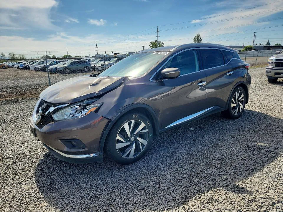 2015 Nissan Murano VIN 5N1AZ2MH2FN258209 фото 1
