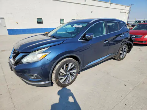 5N1AZ2MH4FN206886 — 2015 Nissan Murano, Задняя часть (Rear End), фото до ремонта