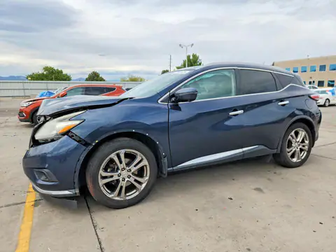 5N1AZ2MH0FN289510 — 2015 Nissan Murano, Передняя часть (Front End), фото до ремонта