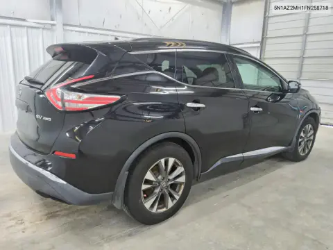 2015 Nissan Murano Sv VIN 5N1AZ2MH1FN258718 фото 3