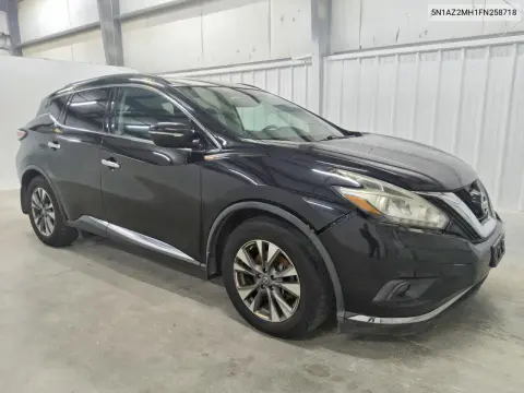 2015 Nissan Murano Sv VIN 5N1AZ2MH1FN258718 фото 4