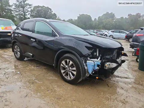 2015 Nissan Murano Sl VIN 5N1AZ2MH4FN228337 фото 4