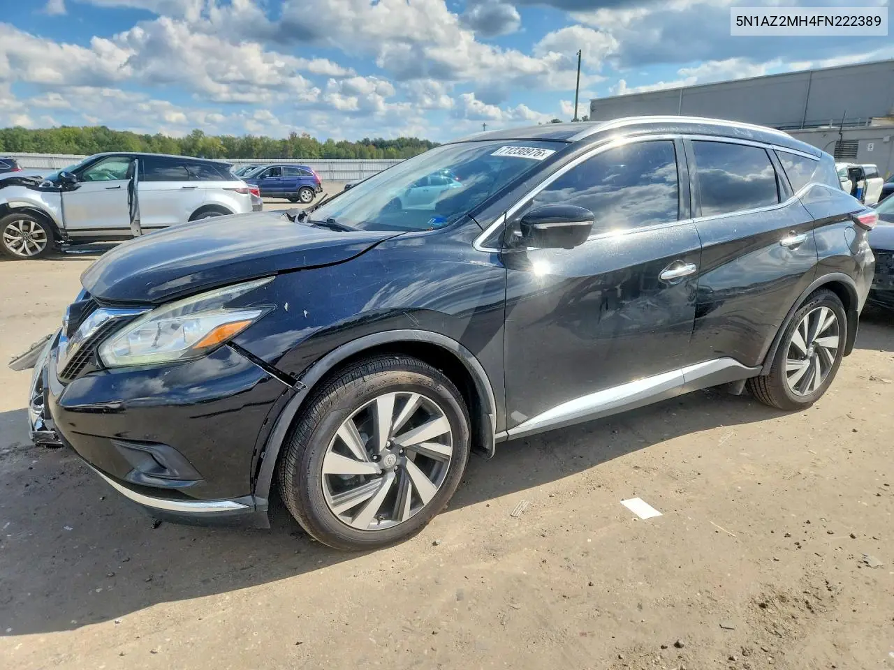 2015 Nissan Murano Platinum VIN 5N1AZ2MH4FN222389 фото 1