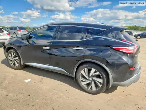 2015 Nissan Murano Platinum VIN 5N1AZ2MH4FN222389 фото 2