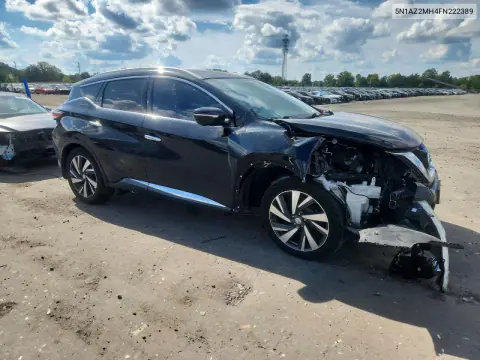 2015 Nissan Murano Platinum VIN 5N1AZ2MH4FN222389 фото 4