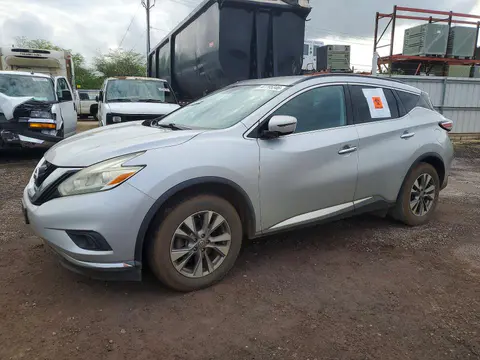5N1AZ2MG8GN117282 — 2016 Nissan Murano, Подтопление (Water/Flood), фото до ремонта