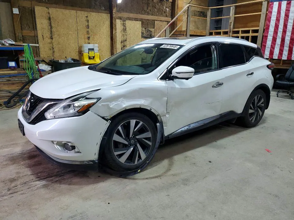2016 Nissan Murano VIN 5N1AZ2MH0GN126373 фото 1
