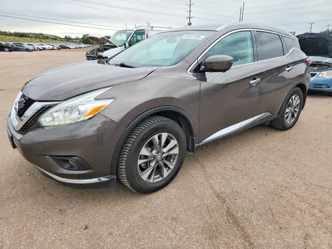 5N1AZ2MH3GN111933 — 2016 Nissan Murano, Град (Hail), фото до ремонта