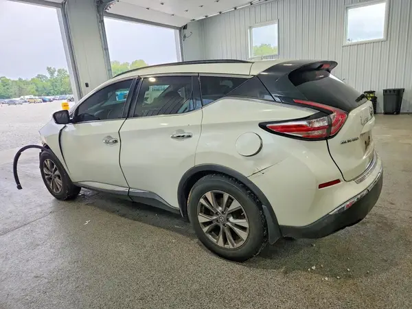 5N1AZ2MH7GN105746 — 2016 Nissan Murano, фото 2 с аукциона Copart, Передняя часть
