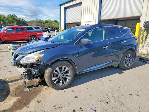 5N1AZ2MH0GN139284 — 2016 Nissan Murano, Передняя часть (Front End), фото до ремонта