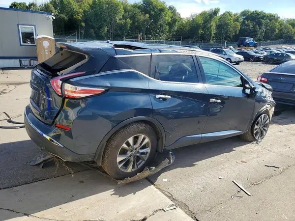 5N1AZ2MH0GN139284 — 2016 Nissan Murano, фото 3 с аукциона Copart 14.10.2026, Передняя часть
