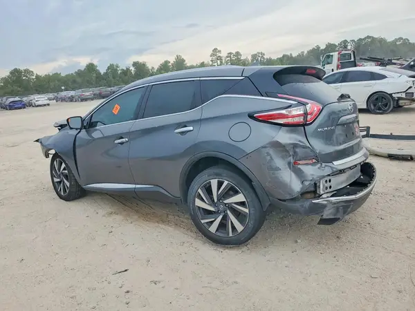 5N1AZ2MG9GN164160 — 2016 Nissan Murano, фото 2 с аукциона Copart, Передняя часть