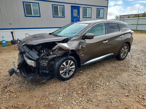 5N1AZ2MG1GN126521 — 2016 Nissan Murano, Передняя часть (Front End), фото до ремонта
