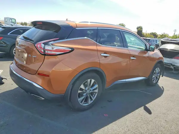2016 NISSAN MURANO VIN 5N1AZ2MH6GN124403 фото 3