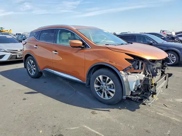 2016 NISSAN MURANO VIN 5N1AZ2MH6GN124403 фото 4