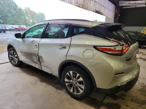 2016 Nissan Murano Sv VIN 5N1AZ2MH5GN123114 фото 2