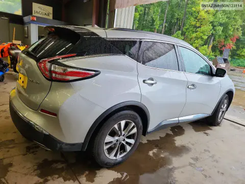 2016 Nissan Murano Sv VIN 5N1AZ2MH5GN123114 фото 3