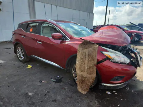 2016 Nissan Murano Platinum VIN 5N1AZ2MG1GN139396 фото 4